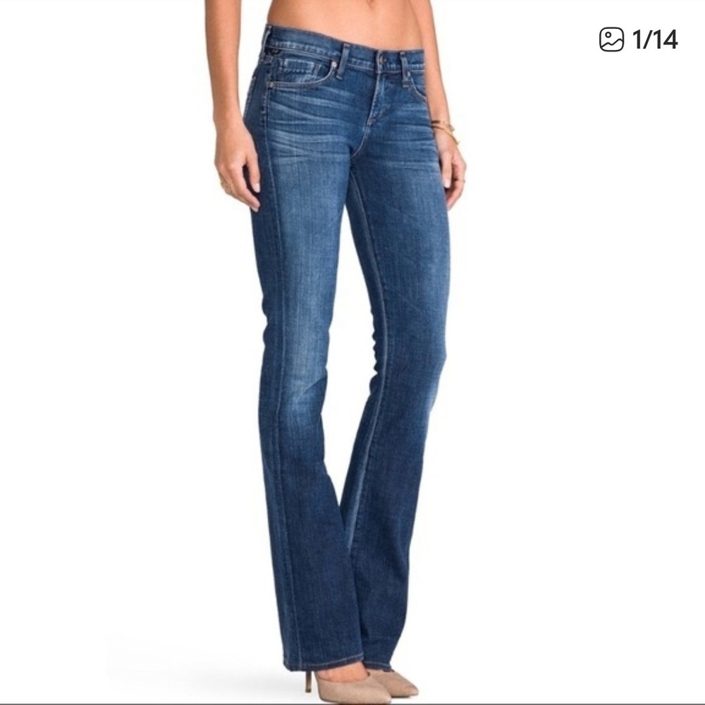 Citizens Of Humanity Kelly 001 Low Waist Bootcut Stretch Size 27